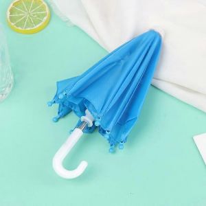 1Pc B&eacute;b&eacute; Poup&eacute;e Pluie Gear Jouet Parapluie Mini Parapluie Poup&eacute;e Accessoires Enfants Multicolore Jouet V&ecirc;tements D&eacute;coration - Neuf