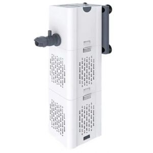 Filtre Int&eacute;rieur Aquarium 80-250l,15w D&eacute;bit De 1000l/H, Filtre Interne Pompe Filtre Avec &Eacute;ponges Filtrantes - Neuf