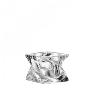 LEONARDO 058765 bougeoir Verre Transparent - Neuf