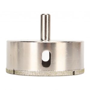 XYONG Foret a scie cloche de 75 mm avec revetement diamante et nickele pour le percage de carreaux de ceramique, de marbre, de fibre de verre - Neuf