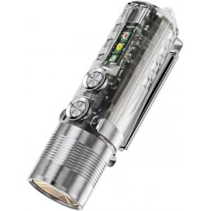 A28 Gen 2 Lampe De Poche 1000 Lumens Avec Sidelight Lampe De Poche Ultra Lumineuse Usb C Rechargeable Edc Lampe De Poche Étanche Pour La Randonnée, L'extérieur Et Les Urgences - Neuf