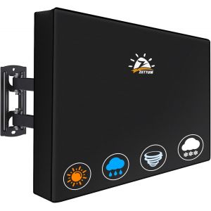 VornixorSarlshop-Housse de protection pour TV d'ext&eacute;rieur 43 Pouce &iquest; Housse de protection 600D r&eacute;sistante aux intemp&eacute;ries et &eacute;tanche pour TV d'ext&eacute;rieur de 40 &agrave; 43 Pouce, protection pour bo&icirc;tier de T - Neuf