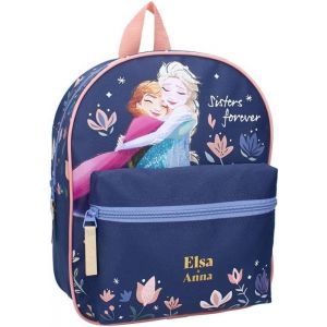Sac à dos pour fille La Reine Des Neiges-Bleu-Enfant-Ecole-Maternelle-Garderie-Cartable fille- Taille 30 cm-Bretelles réglables-Idée Cadeau - Neuf