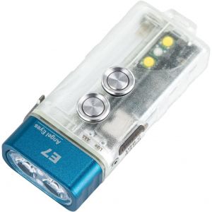 DOOL-E7U Lampe De Poche Porte-Clés Rechargeable Usb C Brille Dans Le Noir Double Puissance Avec Lumière Latérale 700 Lumens Avec Mode De Verrouillage,La Randonnée,Les Urgences - Neuf