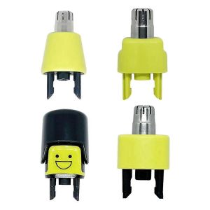 Tondeuse &Agrave; Poils De Nez &Agrave; Double Tranchant,Rotation &Agrave; 360&deg; Pour - Neuf