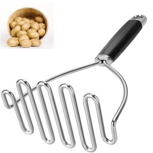 Presse-Purée En Acier Inoxydable, 26 Cm, Noir - Neuf