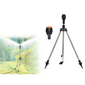 Arroseur tr&eacute;pied rotatif &agrave; 360 degr&eacute;s pour l'irrigation de jardin - Neuf