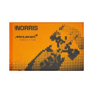 Drapeau Norris Mclaren Orange - Neuf