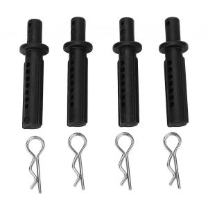 2024-Plastic RC Car Shell Column Steel RC Car Shell R Clips pour ZD Racing MX07 1/7 RC Car - Neuf