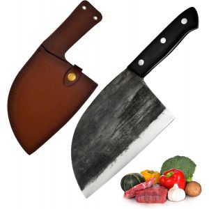 Checarzhn--No1-Couteau De Chef, Couteau De Boucher, Couteau À Désosser, Couteau Santoku, Couteau À Viande, Couteau D'office, Couteau De Cuisine, Couteau De Boucher, Hachoir, Chinois Couteau Couperet - Neuf