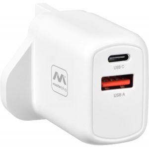 lbgwp60-Pr De Charge Usb Ultra-Rapide Avec Ports De Charge Usb A Et Usb C, Pour Téléphones Portables Et Tablettes, 30 W, Blanc - Neuf