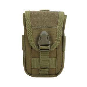 Sac banane polyvalent pour le camping en plein air &iquest; Pochette durable pour t&eacute;l&eacute;phone portable pour la randonn&eacute;e, les voyages et l'aventure (vert arm&eacute;e) - Neuf