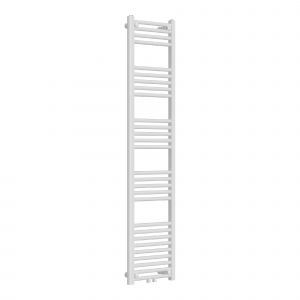 Radiateur s&egrave;che-serviettes chauffage salle de bain acier 160 x 40 cm blanc Helloshop26 03_0010425 - Neuf