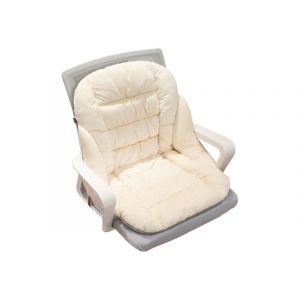 Coussin d'assise intégré avec dossier - Beige - Neuf
