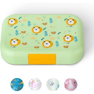 Sac Isotherme Repas 9l, Sac &Agrave; Lunch Box Isotherme, Sac D&eacute;jeuner En Doublure &Eacute;tanche, Glaci&egrave;re Souple Isol&eacute; Thermique Portable Pour Pique-Nique Bureau, Motifs Aux Feuilles Vertes & Noir - Neuf