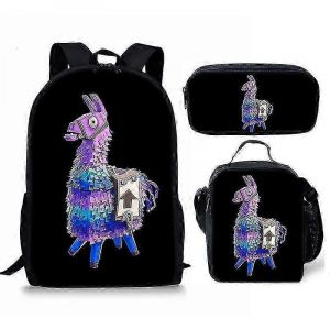 Sac D'ecole Imprime Fortnite, Sac A Dos Pour Enfants, Cartable, Trousse A Crayons Ou Ensemble Trois Pieces - Neuf