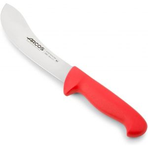 OAYEW-Couteau &agrave; D&eacute;pecer en Acier Inoxydable Nitrum 190 mm &iquest; Con&ccedil;u pour D&eacute;pecer Tous les Types de Viande, Poign&eacute;e Ergonomique en Polypropyl&egrave;ne &iquest; Rouge, S&eacute;rie 2900 - Neuf