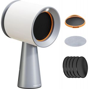 Checarzhn--No1-Hotte De Cuisine Aspirante 180m³/H Portable, 3 Vitesse Silencieuse Avec Filtres A Charbon, Mini Hotte Portable Pour Cuisine Sans Évacuation Et Extérieur - Neuf