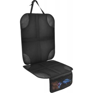 Eryi-Protection Siege Voiture/Auto Pour Enfant Compatible Isofix Imperméable Et Antidérapant Avec 2 Poches De Rangement Pour Suv, Berline, Coffre, En Cuir Et Tissu - Neuf