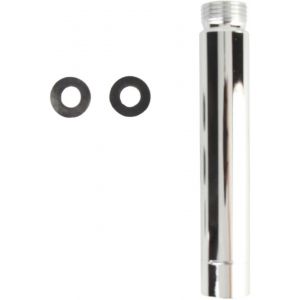 Lkjkj-Rallonge Pour Pommeau De Douche Bras D'extension De Pommeau De Douche, Rallonge De Bras De Douche, Rallonge De Pommeau De Douche, Tube D'extension De Douche Rond En Acier Inoxydable Accessoire - Neuf