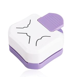 Chenquansarl-Perforateur De Coins 3 En 1, R 4/7/10mm Perforateur Coins, Arrondisseur Coins En M&eacute;tal Et Plastique, Pour Les Travaux Manuels Avec Du Papier, La Cr&eacute;ation Cartes Et Le Scrapbooking - Neuf