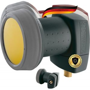 Single LNB Sun Protect Digital résistant à la Chaleur Capuchon LNB Accessoires pour Parabole Sat Réception Protection Contre Les intempéries Contacts dorés Anthracite - Neuf