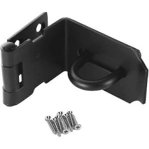 Loquet De Moraillon De Porte 90 Degrés,Cadenas À Angle Droit En Acier Inoxydable Loquet De Verrouillage De Moraillon Fermoir De Porte De Sécurité Loquet De Serrure De Moraillon Pour Pousser/Glisser/Po - Neuf