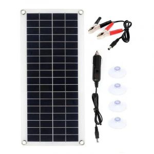 Panneau solaire 1000W 12V, cellule solaire avec contrôleur 60A 100A, Charge solaire pour téléphone RV voiture, chargeur MP3 PAD, alimentation de batterie extérieure-SEULEMENT PANNEL SOLAIRE - Neuf