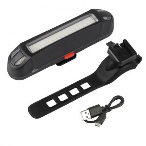 Feu Arriere Led Pour Velo, Eclairage Avant Et Arriere, Multifonction, Etanche, Rechargeable Par Usb, Pour Moto - Neuf
