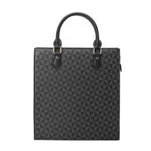 Sac en cuir véritable pour ordinateur portable pour homme,sacs de luxe,valise de créateur,étui à bombes initiées par l'homme,haute qualité - Black - Neuf