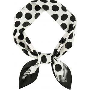 TIANYI-Foulard Carré Imprimé Géométrique pour Femmes Seidig Foulards Cheveux Accessoires 70x70cm Petit Foulard Carré de Cou Bandeau Bandanas Plage L'été - Neuf