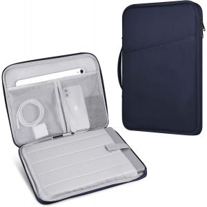 15 16"" Housse Pour Laptop Cuir &Eacute;tui Case For 15.4"" Macbook Pro 15/Macbook Pro 16 Compatible Avec Asus Vivobook 15/Huawei Matebook D15/Hp 15.6"" Pc/Surface Laptop 3/Dell, Bleu[COM912889] - Neuf