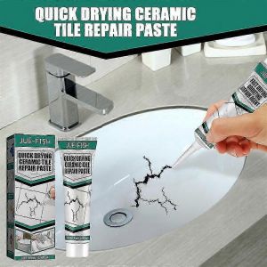 100ml Carrelage Réparation Pâte Fissure Réparation Carrelage En Céramique Séchage Rapide Adhésif Marbre Baignoire Toilette Nouveau - Neuf