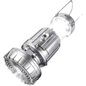 Lampe De Camping Solaire Led,Lampe De Camping Puissante Avec Banque D'alimentation,&Eacute;tanche Et Coupe-Vent,Waterproo - Neuf