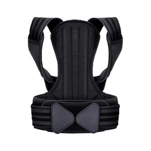 Back Straightener Posture Corrector,Adjustable Back Posture Belt Xl - Neuf