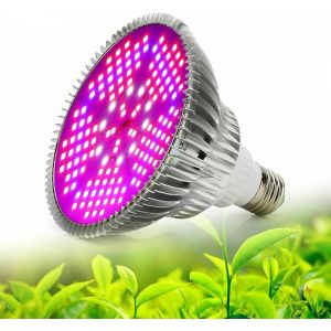Ampoule Led 100w Pour Plantes Interieures, Spectre Complet Pour Succulentes Fleurs Legumes Serre Jardinage (100w) - Neuf
