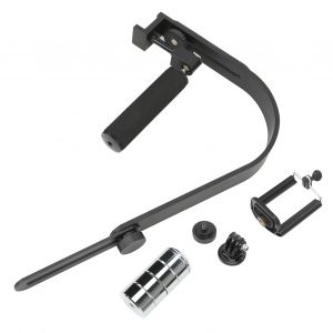 Stabilisateur video portable VV-12 avec contrepoids pour appareils photo reflex numeriques et telephones portables - Neuf
