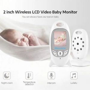 Babyphone Vidéo Sans Fil 2 Inches Lcd Screen Bébé Moniteur Ecoute Bébé Caméra De Surveillance - Neuf