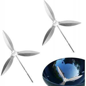 Lot de 2 Syst&egrave;mes de Nettoyage One Touch de 46.7 cm, 18-1/2-Inch Kit de Nettoyage One Touch compatibles avec Les pi&egrave;ces de Barbecue Weber, 7444 Weber Kettle Barbecues - Neuf