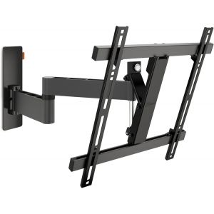 Wall 3245 Support Mural Tv Orientable Pour Écrans 32-55 Pouces (81-140 Cm) - Orientable Jusqu'À 180º - Inc Ble Jusqu'À 20º - Poids . 20 Kg Et Jusqu'À Vesa 400X400 - Noir - Neuf