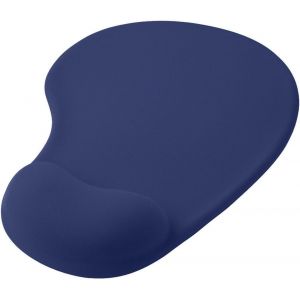 LKLJIJ-Tapis de Souris Repose Poignet, Mouse Pad avec Support en Gel, Tapis Souris Ergonomique Tissu Doux, Tapis de Souris Bleu Foncé avec Base en Caoutchouc Antidérapant - Neuf