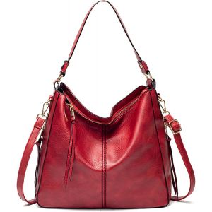 Sac À Main Femmes En Pu Cuir - Bandoulière, Épaule, Fourre-Tout Grand - Multifonctionnel Pour Plage, Voyage - Messenger Bag[H502] - Neuf