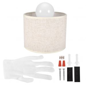 Hjlian Plafonnier Led 220 V E27, Lampe Encastree Pour La Maison, Le Salon - Neuf