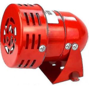 Sirène D'alarme Extérieure Étanche 120db Avec Lumière Stroboscopique Led,Klaxon En Métal Pour Système De Sécurité De Bateau Industriel - Neuf