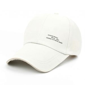 Chapeau Version Coréenne Pour Hommes Canvas F Peaked Sun Hat Street Sunshade Hat Pour La Pêche (Beige Clair 5462cm 21.2624.41in) - Neuf