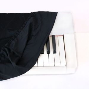 Escamotable cache-poussière pour 61 et 76 touches de claviers: s'Adapte à tous les pianos numériques et consoles - élastique réglable; lavable en Machine - 40*15.3 - Neuf