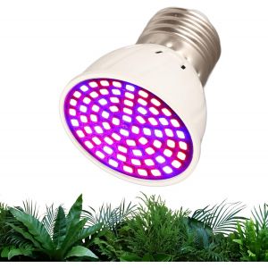 Loc-Ampoule Led De Croissance,E27 Lampe À Ampoule À Spectre Complet Pour Plantes À Spectre Complet,Ampoule Hy Oponique À Fleurs Végétales Pour Serre De Légumes Et Hy Oponique,Élèvent La Lampe - Neuf