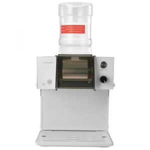 Broyeur &agrave; Glace Pil&eacute;e 80 kg/24 h-Duoku-Machine &agrave; Glace R&acirc;p&eacute;e Flocon de Neige-avec Lame en Acier Inoxydable-R&eacute;servoir de 1,8 L - Neuf