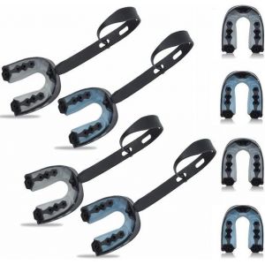 Prot&egrave;ge-Dents De Football Sur Mesure - Lot De 4 | Absorbant Les Chocs, Respirant Et Polyvalent, Pour Tous Les Sports De Contact - Neuf
