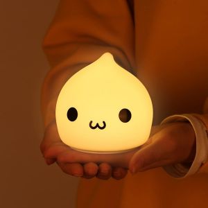 (Pas De Batterie) Les Enfants De La Nuit De La Lumière, De La Balle De La Lampe Pour Les Garçons Et Les Filles, Cadeau D'anniversaire, Kawaii Goutte D'eau, De Lumière La Nuit, Sili - Neuf